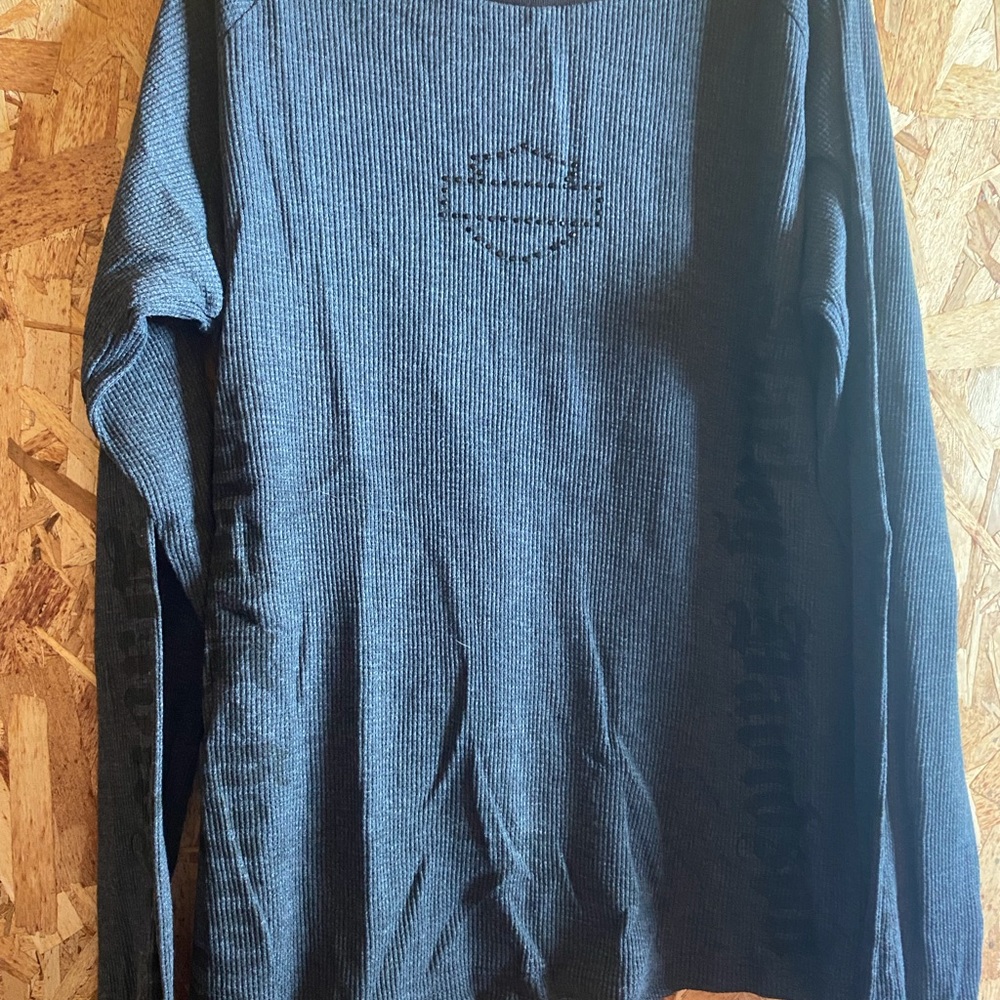 Harley-Davidson Black Long Sleeve Thermal Tee
